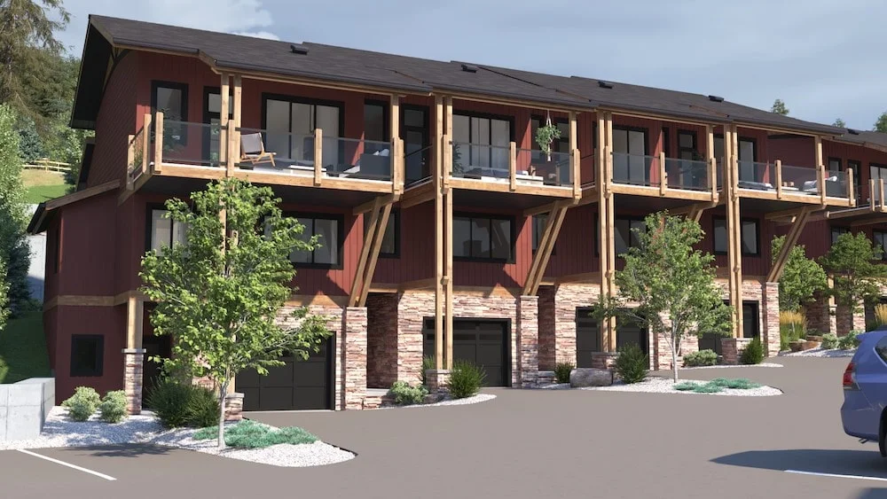 Springside townhome rendering