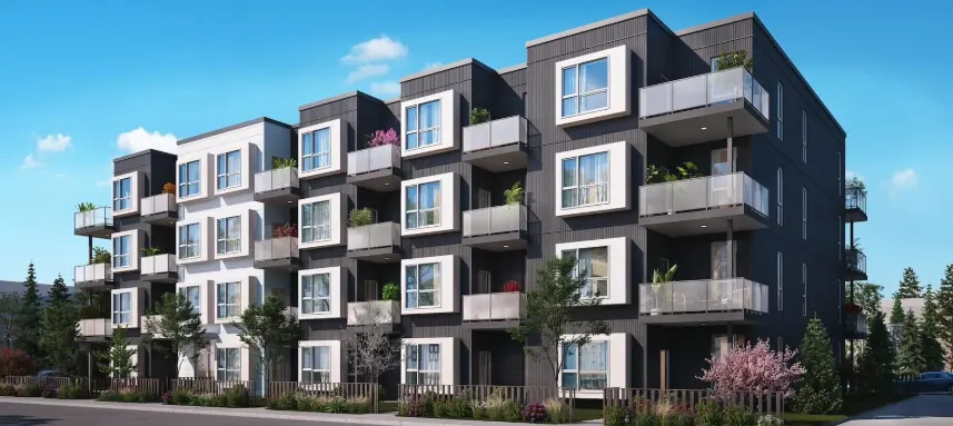 Bravo low-rise rental apartments at 142 Street NW, Edmonton