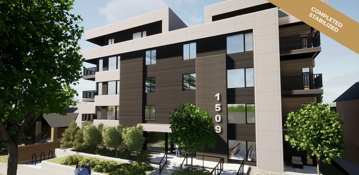 The Cunningham rental apartments at 1509 15 Ave SW in Sunalta, Calgary